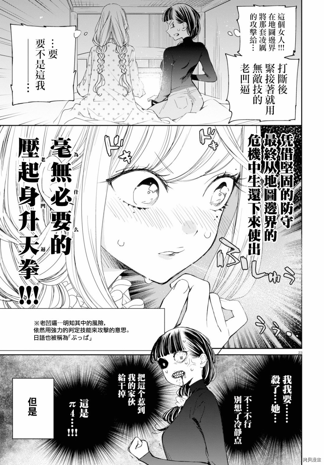 《大小姐才不会玩格斗游戏》第03话第23页